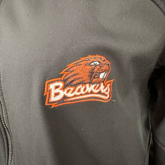 Oregon State Beavers Columbia Softshell Jacket Fleece Lined Men's Size Medium - Picture 9 of 14